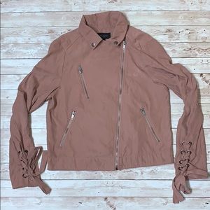 Be Cool Los Angeles Pink Jacket Full Zip